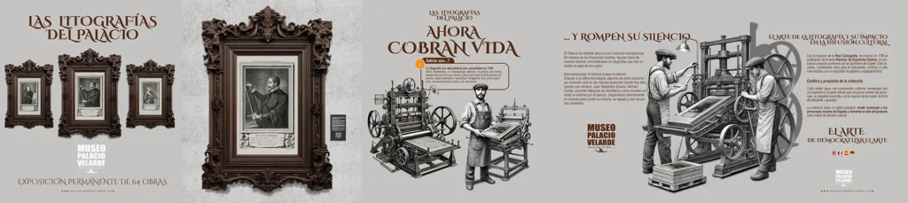 Las litografías del palacio de cobran vida
